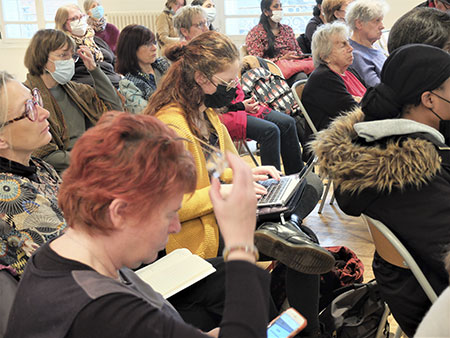 Un public très attentif