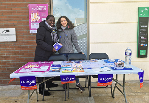 Sur le marché à Champigny